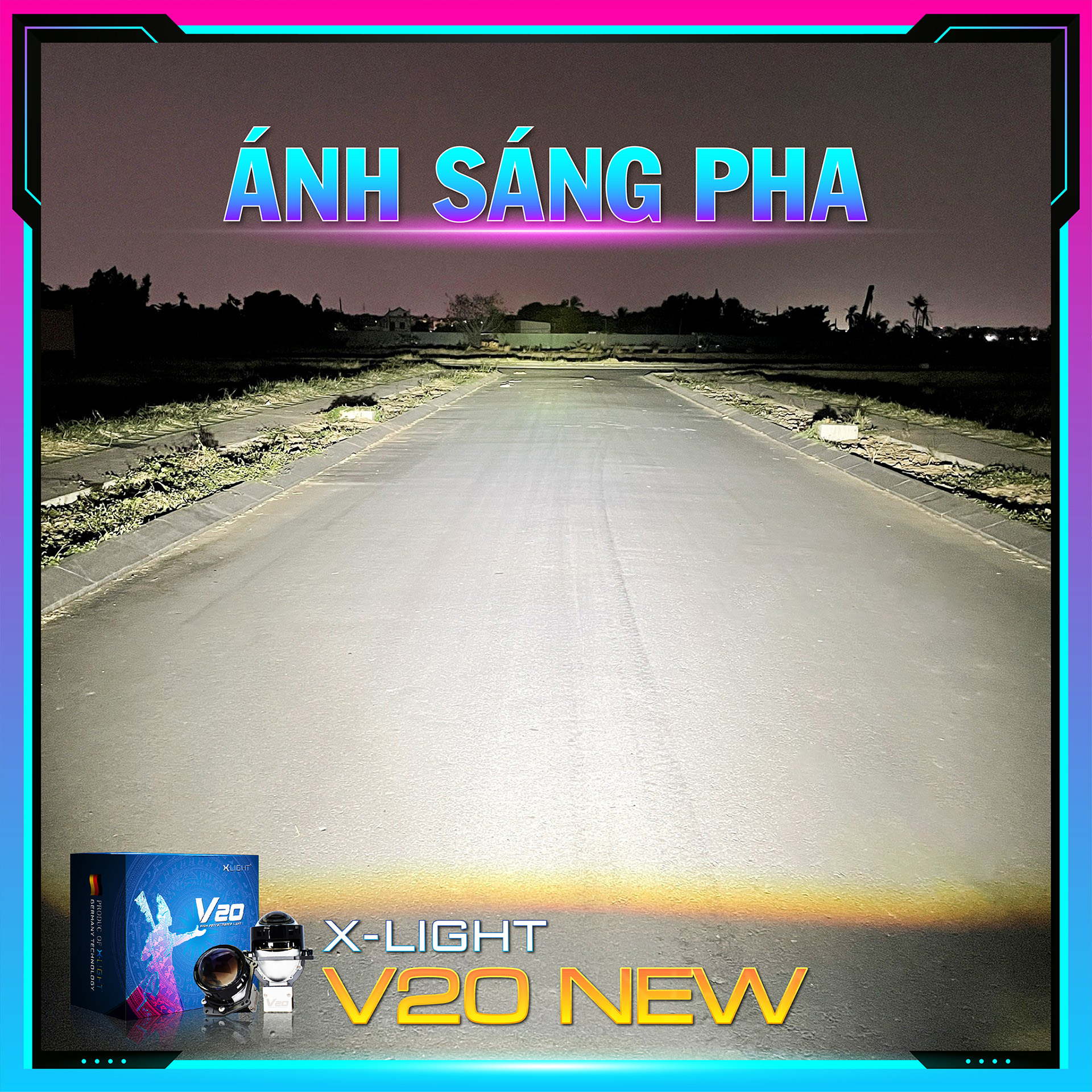 BI LED X-LIGHT V20 NEW 2021 NHIỆT MÀU 5000K
